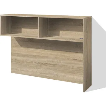 Psací stůl Nabytekmorava Boční recepční pult za stůl prvek RECEPCE 162 barva lamina: Dub sonoma světlý, varianta: Pravá