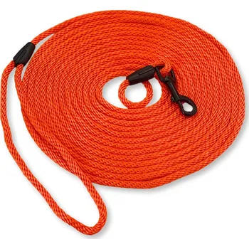 Vodítko pro psa Lehké stopovací vodítko PafDog® 6mm, 4 délky - oranžové DÉLKA VODÍTKA: 10 metrů