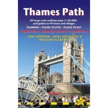 Cestování Thames Path, Trailblazer British Walking Guide - Newton, Joel