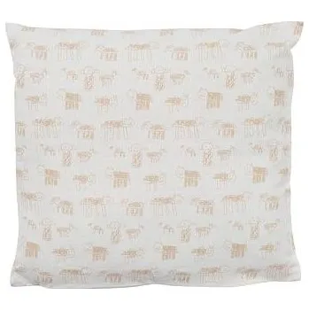 Polštář Vlnka Kreslený bavlněný povlak na polštářek Vlnka