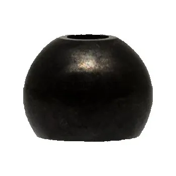 Hends Brass Beads - Mosazná hlavička černá 5,5 mm, 20 ks