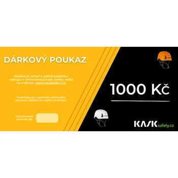 Dárkový e-poukaz KASK 1000 Kč