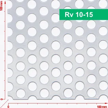 brána Samonosná posuvná brána výplň děrovaný plech, výška 125x400 cm FAB, pozink Typ děrovaného plechu: Rv 10-15