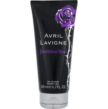 Sprchový gel Avril Lavigne Avril Lavigne Forbidden Rose, Sprchovací gél 200ml Sprchový gél