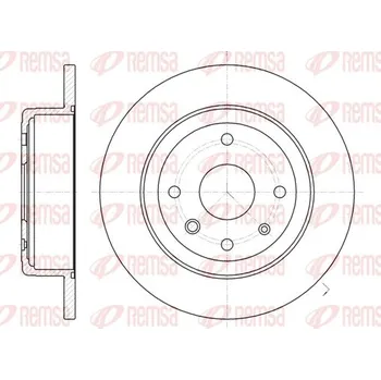 Brzdový kotouč Brzdový kotouč REMSA 61321.00