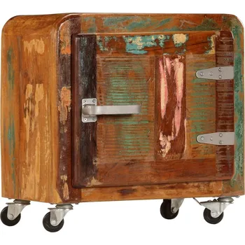 Noční stolek vidaXL Noční stolek 50 x 30 x 50 cm masivní recyklované dřevo [247514]