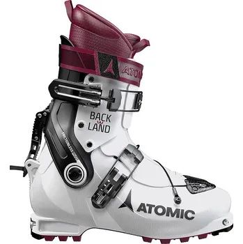 Skialpinistické vybavení Skialpové boty Atomic Backland W Frictionless Pivot 21/22 Barva: bílá / fialová, Velikost - Mondo: 26,0 / 26,5