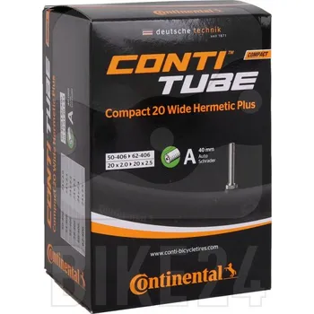 Duše na kolo Continental duše Compact 20 Hermetic Plus 20x1 1/4-1.75 32/47-406/451 AV 40 mm