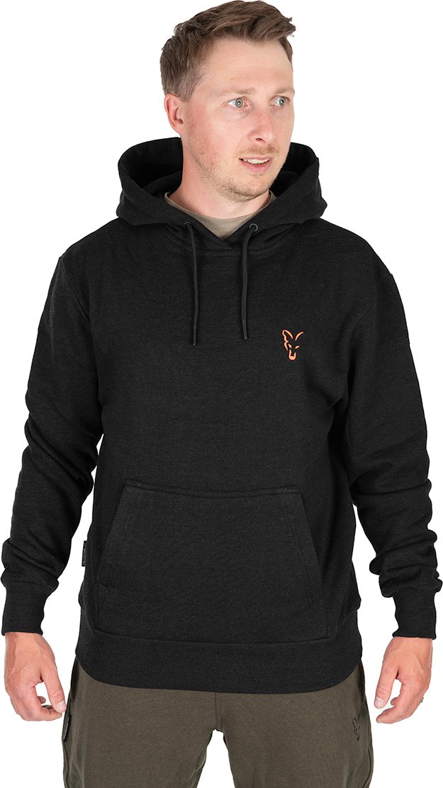 Fox Mikina Collection Hoody Black & Orange -: XL