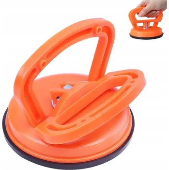 Přísavka k přenášení skel, kovů, umělých hmot, keramické dlaždice atd. - 1 kus (Jednoruční přísavka je určená k přenášení skel, ale i dalších materiálů s rovným, vzduchotěsným povrchem (mramor, kov, umělá -hmota, povrchově upravené dřevo apod.). Průměr př