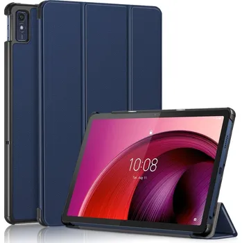 Pouzdro na tablet VSECHNONAMOBIL 64782 LEATHER Zaklápěcí kryt pro Lenovo Tab M10 5G modrý
