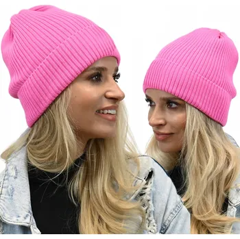Čepice Fashionweek Módní dámská čepice BEANIE ZIZI-N1 Barva: Růžový neon, Velikost: Universal