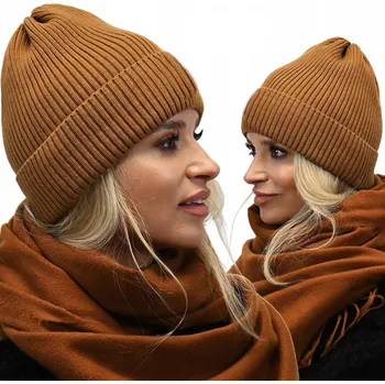 Čepice Fashionweek Módní dámská čepice BEANIE ZIZI-N1 Barva: Hnědý