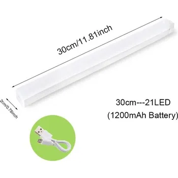 LED páska LED Světlo s PIR Pohybovým Senzorem 30cm Studená bílá