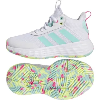 Dámské tenisky Junior Basketbalová obuv / tenisky Ownthegame 2.0 Jr IF2696 Bílá mix - Adidas bílá-mix barev 37 1/3