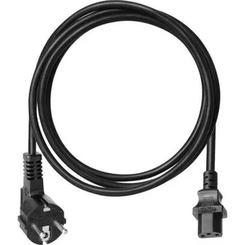 Kabel Síťový napájecí kabel k PC PVC 3x0,75 mm2, 1,5m, černá