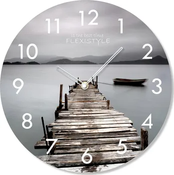 Hodiny Skleněné hodiny na zeď MOLO