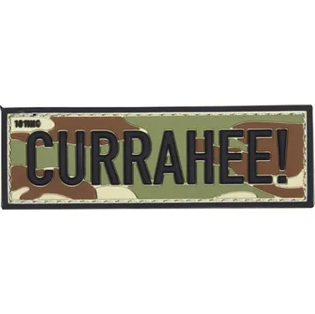 Nášivka 101 INC PVC 3D nášivka "Currahee!" - Woodland