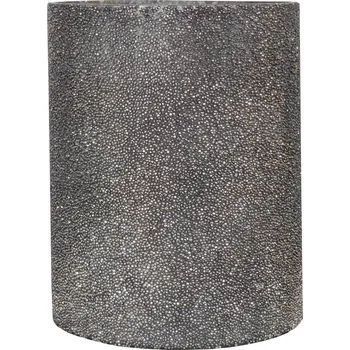 Svícen Svícen tmavý stříbrný 16 x 21 cm