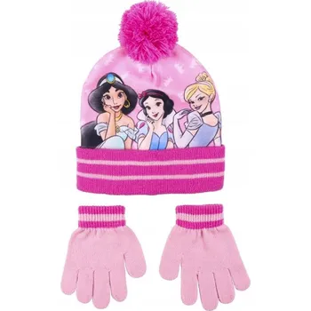 Kšiltovka Cerda zimní set (čepice, rukavice) PRINCESS