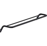 Aplomo Silia nástěnný dvojitý držák na ručník, černá