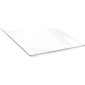 Jednorázové nádobí Podnos plastový malý transparentní/6ks