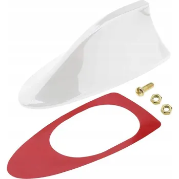 Autoanténa Anténa rádiového signálu AM/FM ploutev 170 mm bílá