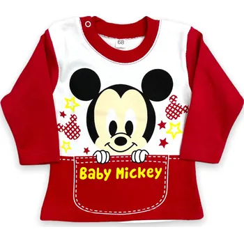 Chlapecké tričko dl. rukáv Mickey 80