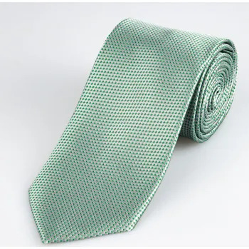Kravata Kravata pánská AMJ kostičkovaná KU1759, světle zelená