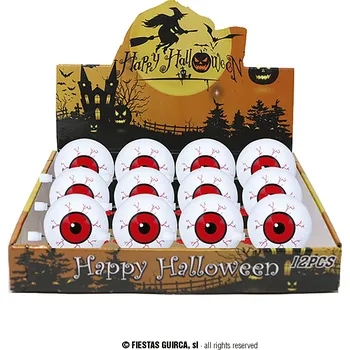 Karnevalový kostým Guirca Box 12 ks natahovací oko 5 cm
