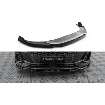 Karosérie Spojler pod nárazník lipa V.2 Audi Q3 Sportback F3 černý lesklý plast