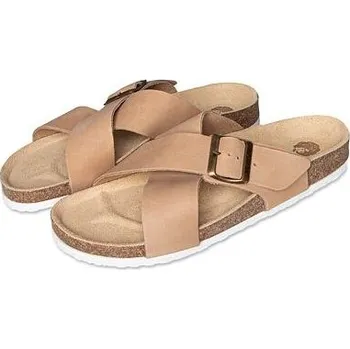 Dámská zdravotní obuv Vlnka Dámské korkové anatomické nazouváky Martina krémová velikost obuv dospělí 36