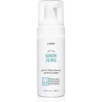 ETUDE SoonJung pH 6.5 Whip Cleanser jemná čisticí pěna pro citlivou a podrážděnou pleť 150 ml