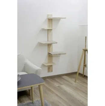 Škrabadlo pro kočky KERBL TIMBER - kočičí strom na zeď 150 cm