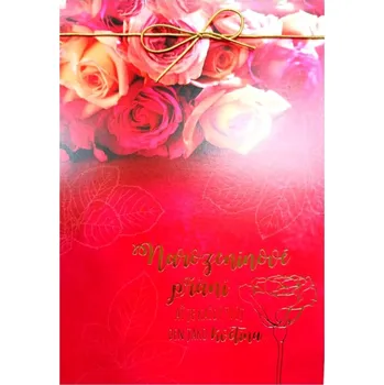 Narozeninové blahopřání - P - růže