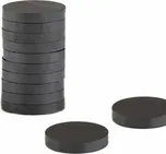 RON 850 magnety 26 mm černé 12 ks