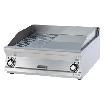 Kuchyňský gril RM Grilovací deska kombinovaná FTLRT 98ETS chrom