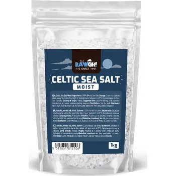 Přisada na vaření a pečení Guérandská keltská mořská sůl vlhká 1kg 1kg