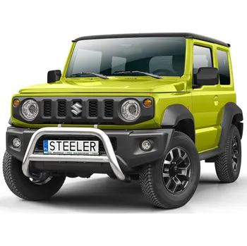 Auto-moto Přední ochranný rám nerez s EC homologací, Suzuki Jimny, 2018- (JIMNY-R1870-03)