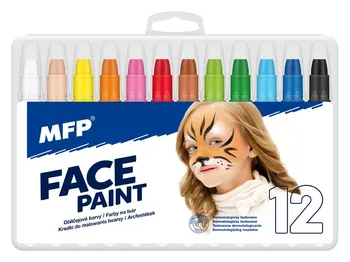 Speciální výtvarná barva MFP Barvy na obličej set 12x 5,8 g
