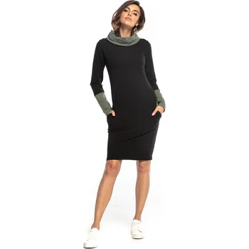 Dámské šaty Dámské šaty Tessita T360 7 černo/khaki - Tessita 34