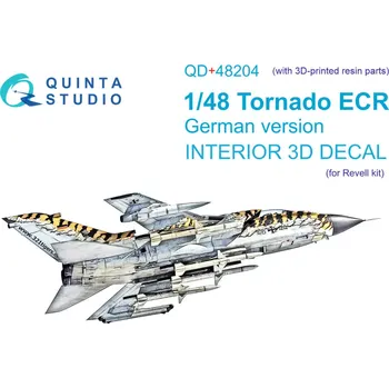Plastikový model Quinta studio 1/48 Tornado ECR German 3D-Print.&col.Inter. w/ 3D