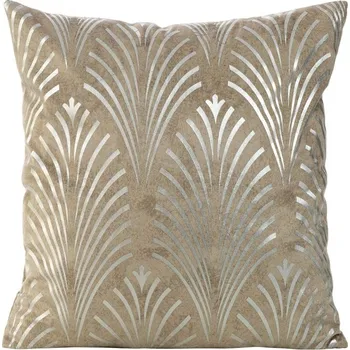 Povlečení Sametový dekorační povlak na polštář BLINK27 45x45cm - tmavě béžový