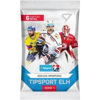 Sběratelská karetní hra Hokejové karty Tipsport ELH 21/22 Retail balíček 1. série