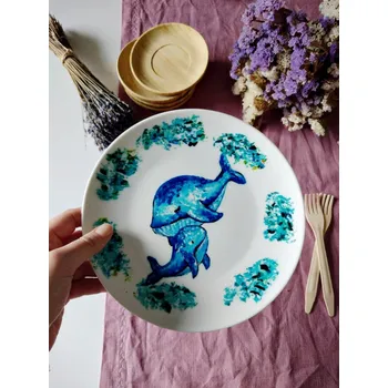 Termoska Talíř Velryby - Art&Deco by TDS 0000250