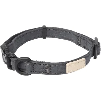 Obojek pro psa FuzzYard Life bavlněný obojek šedý XS