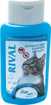 Antiparazitikum pro kočku Bea Natur Rival antiparazitární šampon pro kočky 220 ml