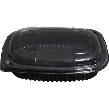 Jednorázové nádobí Miska PP 800ml, 170x215x40mm, COOK800NSNC černá - 320 ks