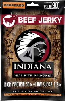 Sušené maso Indiana Jerky Beef Peppered