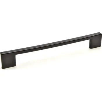 Nábytkové kování Tulip NAKANA černá lesklá 128 mm